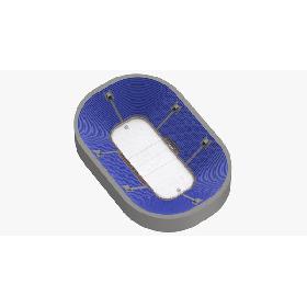 3D Ice Hockey Rink With Stands(1) model